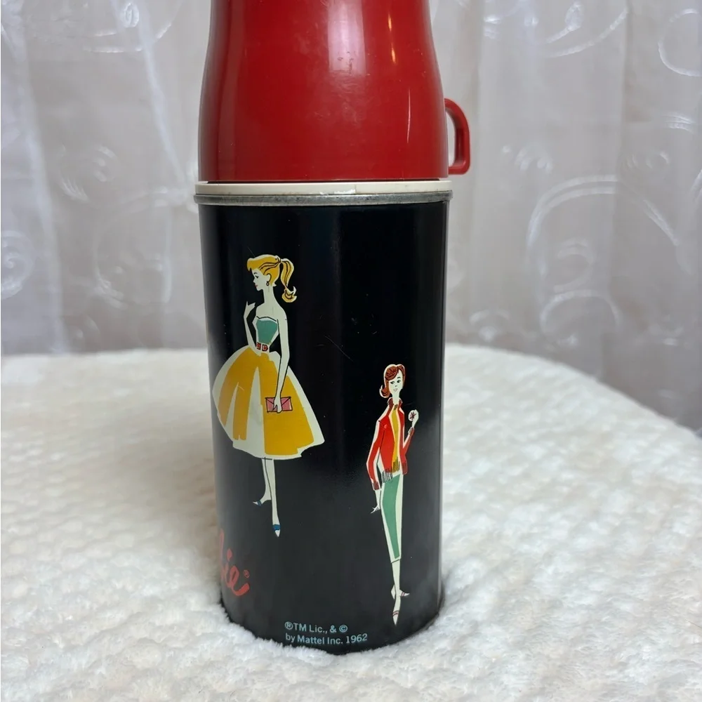 Vintage Barbie Thermos Bottle Mattel Inc, 1962